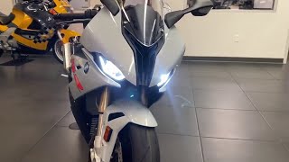 2020 BMW S1000RR In Hockenheim Silver & Red With Carbon Package