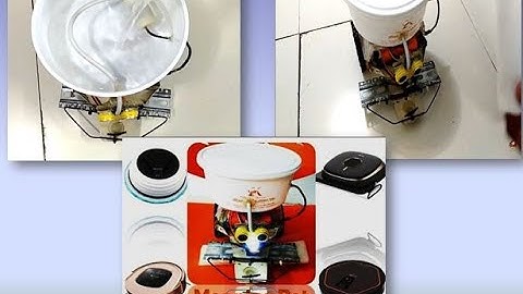 how to make floor cleaning machine remote controlled #bot