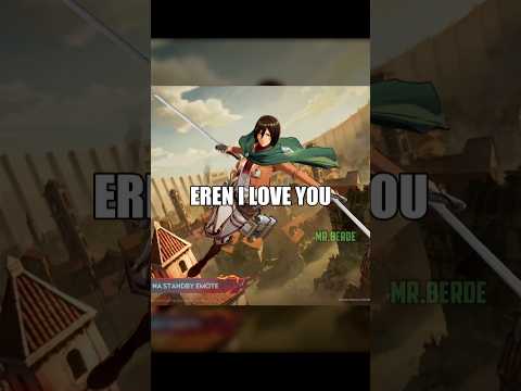 Dilemma Trend Mikasa to Eren Honor of Kings x attack on titan