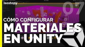 Cómo crear materiales en Unity
