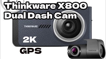 Thinkware X800 2K QHD Car Dash Camera Front & Rear Cam #dashcam