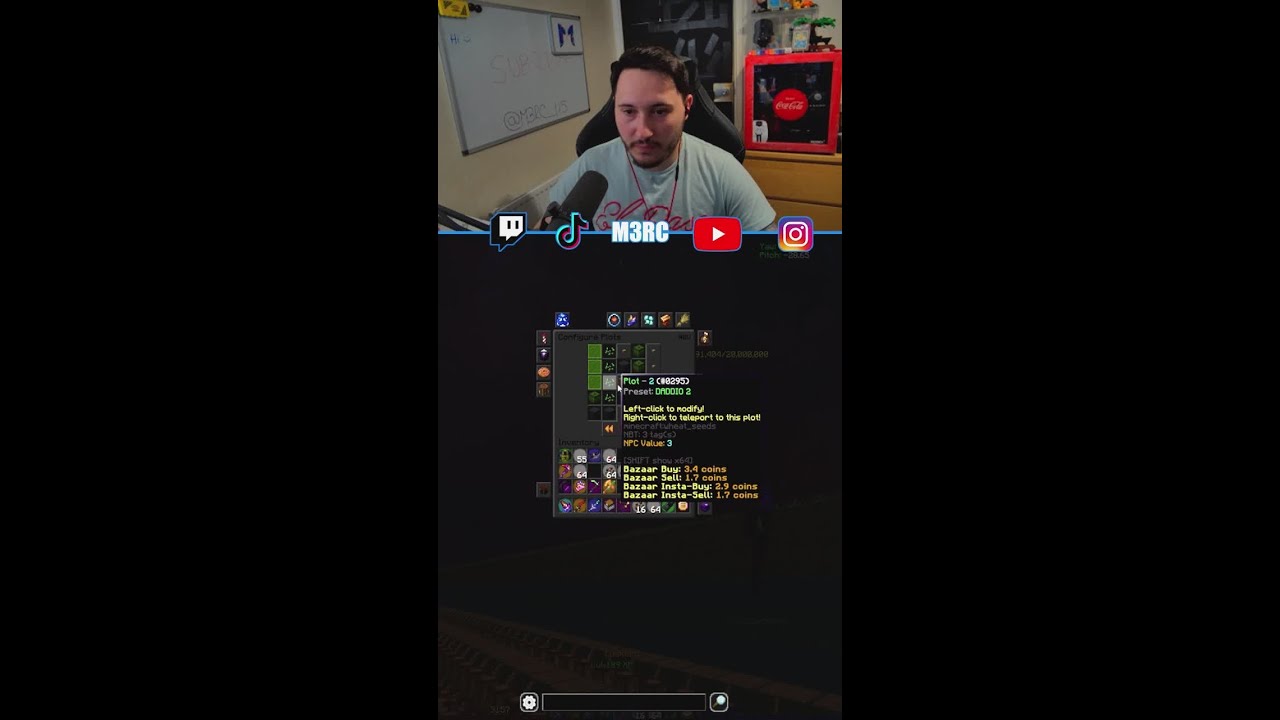 How to Farm EVERY CROP on Hypixel Skyblock