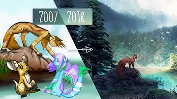 REVEALING and REDRAWING OLD ART from 2007 | REVEAL AND REDRAW | Medibang Paint Pro