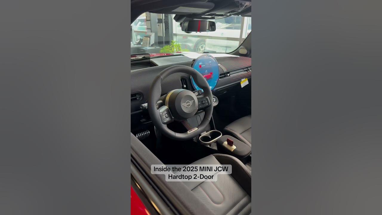 A look inside of the new 2025 MINI JCW Hardtop 2-Door #mini #minicooper #jcw #racing #cars #fyp A look inside of the new 2025 MINI JCW Hardtop 2-Door #mini #minicooper #jcw #racing #cars #fyp