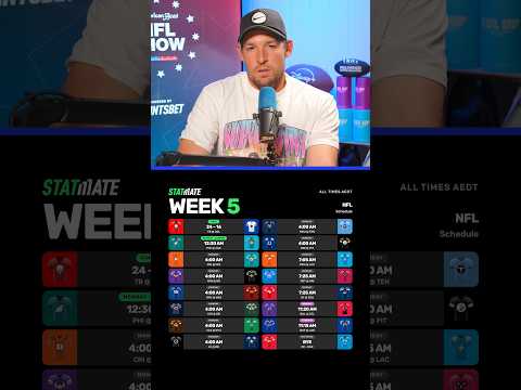 Arryn Siposs gave us his #NFL Week 5 picks!