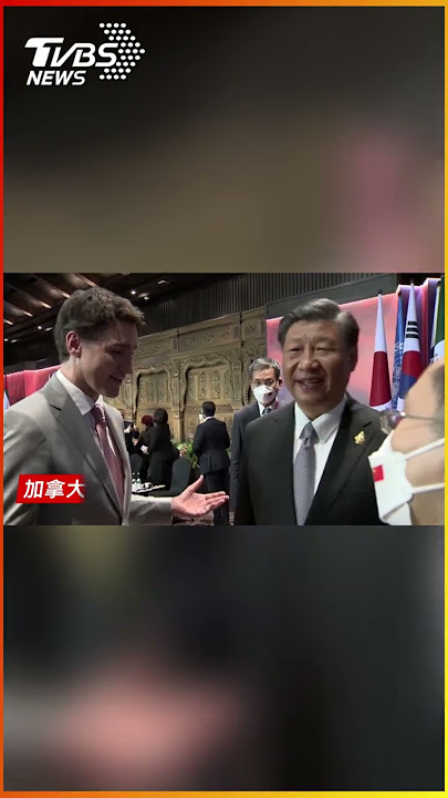 習近平罕見惱怒 當面指責杜魯道 笑臉罵杜魯道 習近平:G20場合要互相尊重｜TVBS新聞 #shorts
