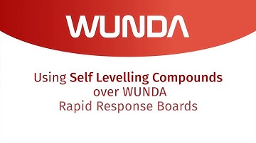 DIY Guide: Applying Self-Levelling Screed on Wunda Rapid Response Boards