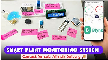 Smart Plant Monitoring System Using  Nodemcu and Blynk 2.O || Smart Agriculture Project
