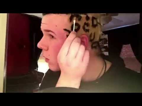 Come tingere i capelli Cheetah stampa!