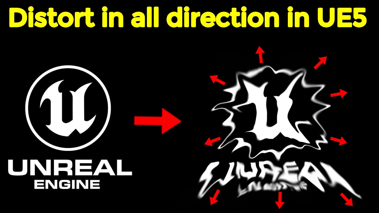 Sneak Peek: How to Achieve Distort in all Directions in UE5 Material ...