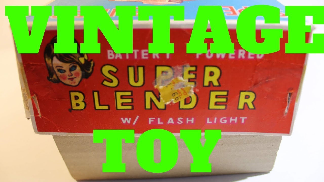 Vintage Toy - Super Blender Alps Bakelite Toy Made in Japan
