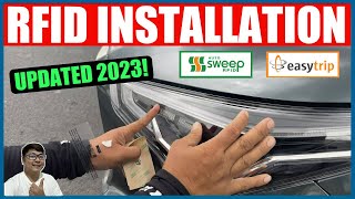 PAANO MAGPAKABIT NG RFID STICKER | AUTOSWEEP & EASYTRIP | UPDATED 2023
