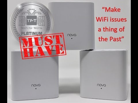 Best WiFi System Ever? Tenda Nova MW3 unboxing + review