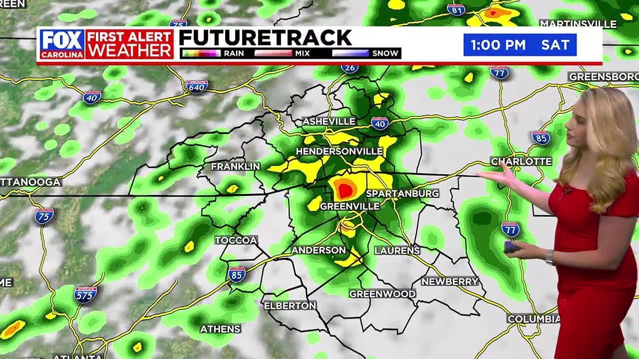 First Alert Weather Day Saturday for widespread showers and storms ...