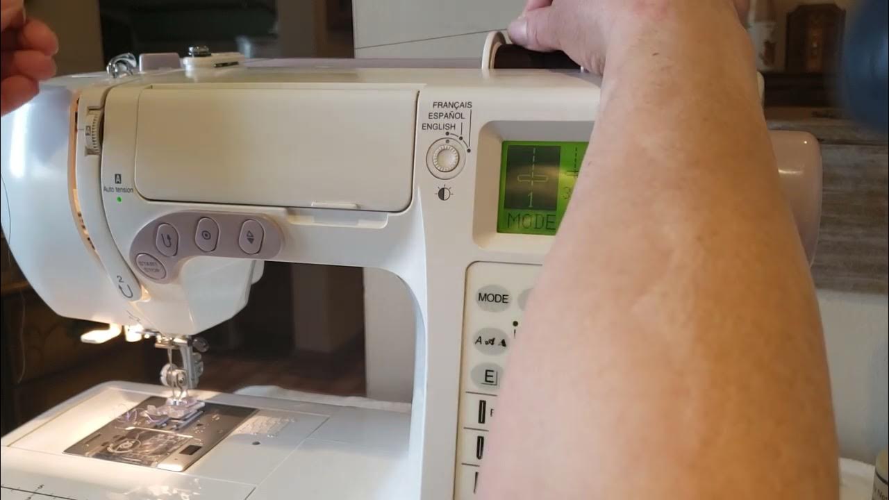 Maquina de coser Kenmore 385.19606, como trabaja YouTube