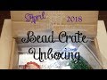 BeadCrate Monthly Beaded Jewelry Subscription | April 2018