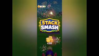 Stack smash block 3D puzzle level 295,296,297,298  solution for gameplay 