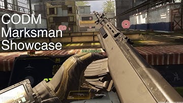 COD Mobile marksman rifles showcase
