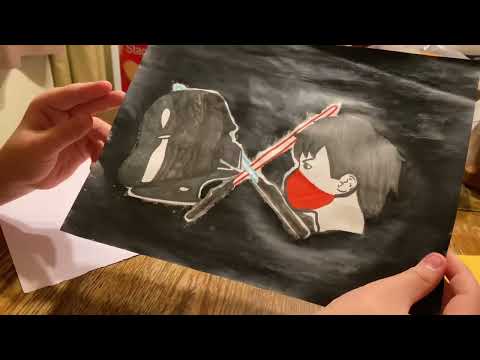 Reviewing my friend drawing