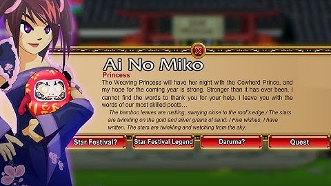 AQW STAR FESTIVAL GIFT l AI NO MIKO QUEST /JOIN STARFEST