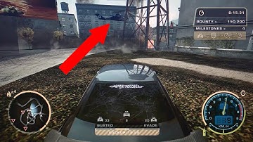 You Are Able To Destroy The Helicopter In NFS Most Wanted Remastered..?
