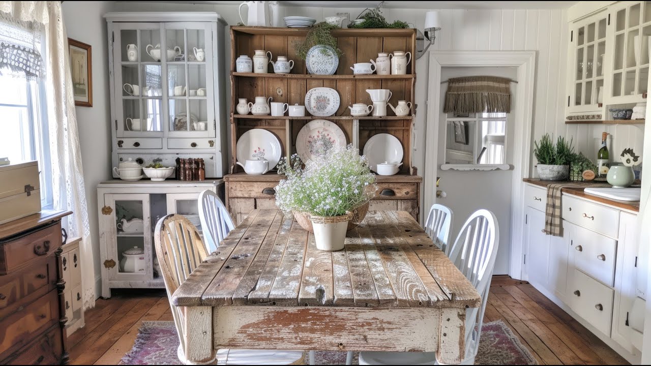 Vintage Cottage Decorating Ideas for Small Spaces Without Renovating