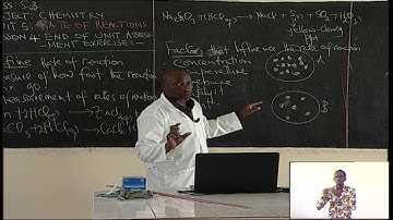 REB | S3 | Chemistry | Unit 5 | Lesson 4: End Unit Assessment Exercises I