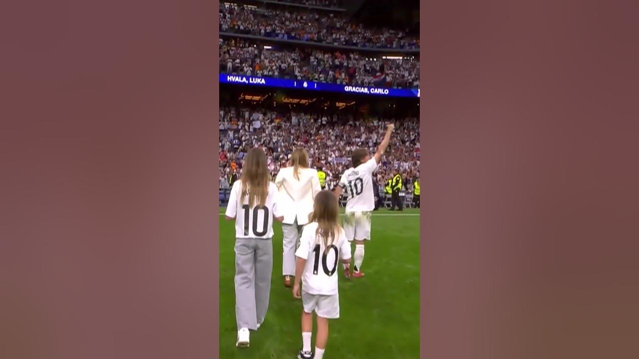 Modric, en su adiós: "CÓMO NO TE VOY A QUERER... SI FUISTE CAMPEÓN DE EUROPA UNA Y OTRA VEZ" 👑🏆