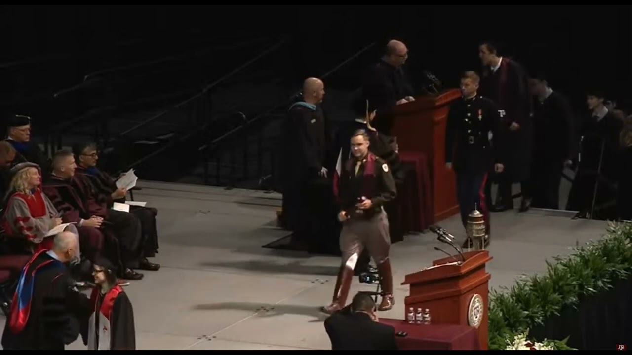 Andrew Hamons - Texas A&M Graduation - Aerospace Engineering