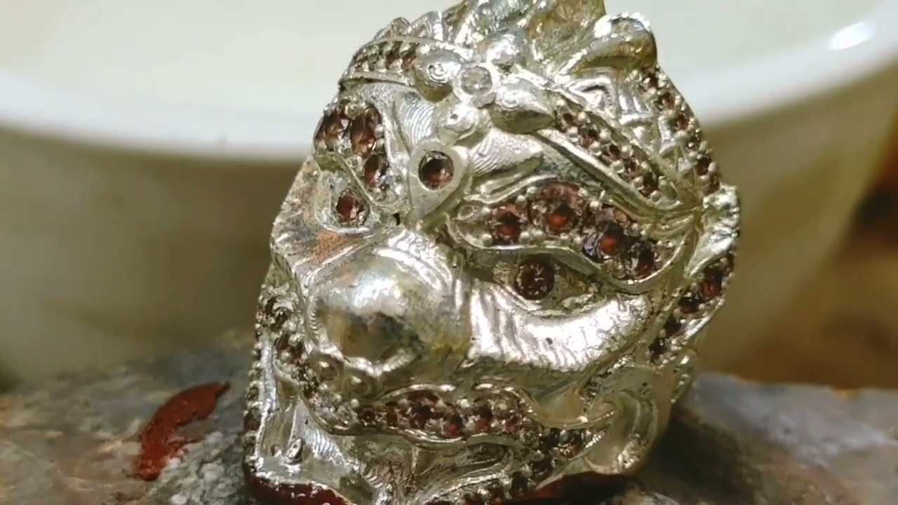 How to set stone in ring | monkey head ring for men