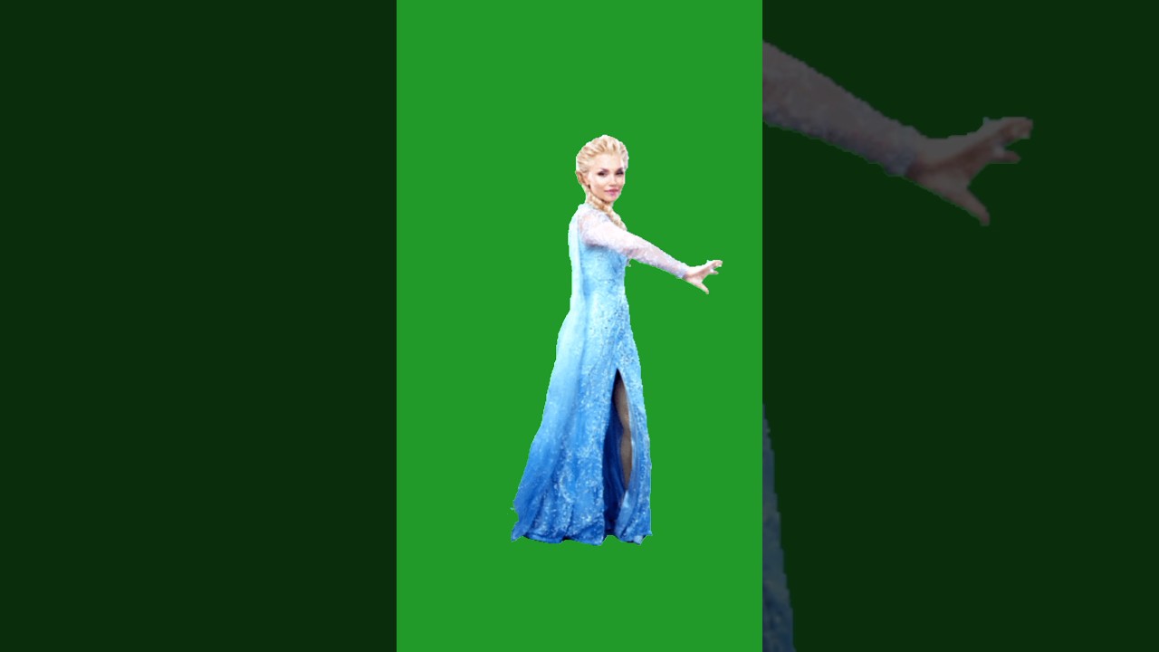 girl green screen video status | frozen green screen effects | fire power green screen