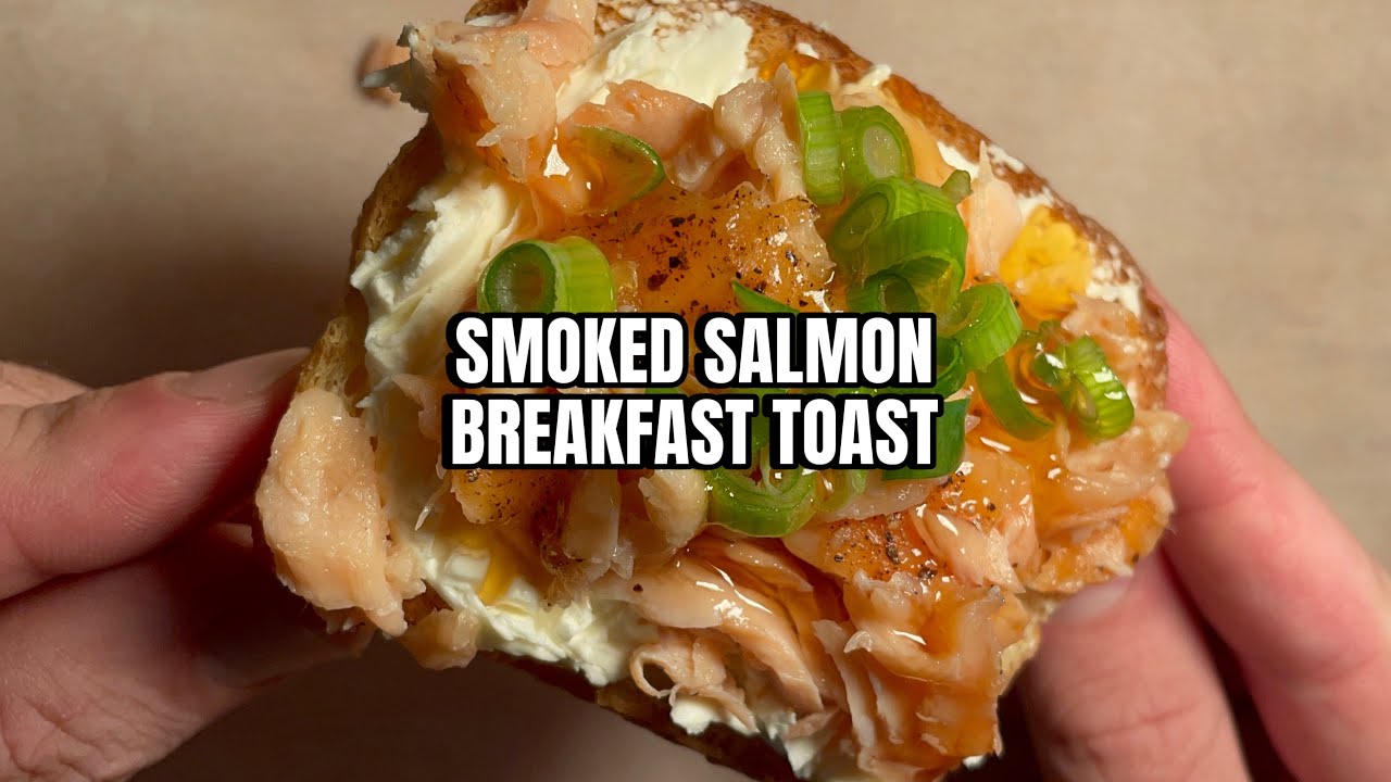 Smoked Salmon Toast with Hot Honey — watch on YouTube