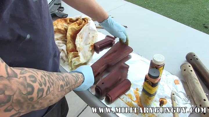 Bulgarian AK74 Stock Refinish Part 1