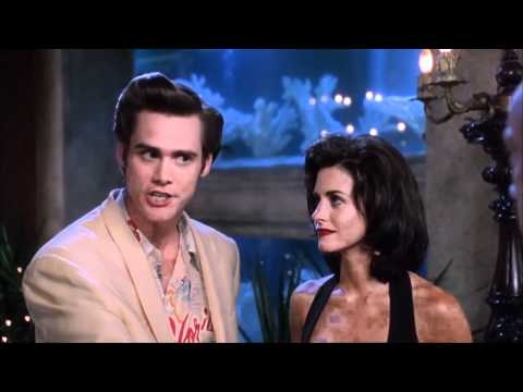 Ace Ventura: Pet Detective (Jim Carrey & Courteney Cox)