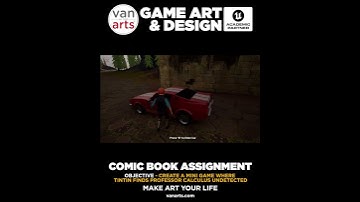 Game Art & Design: Comic Book Assignment