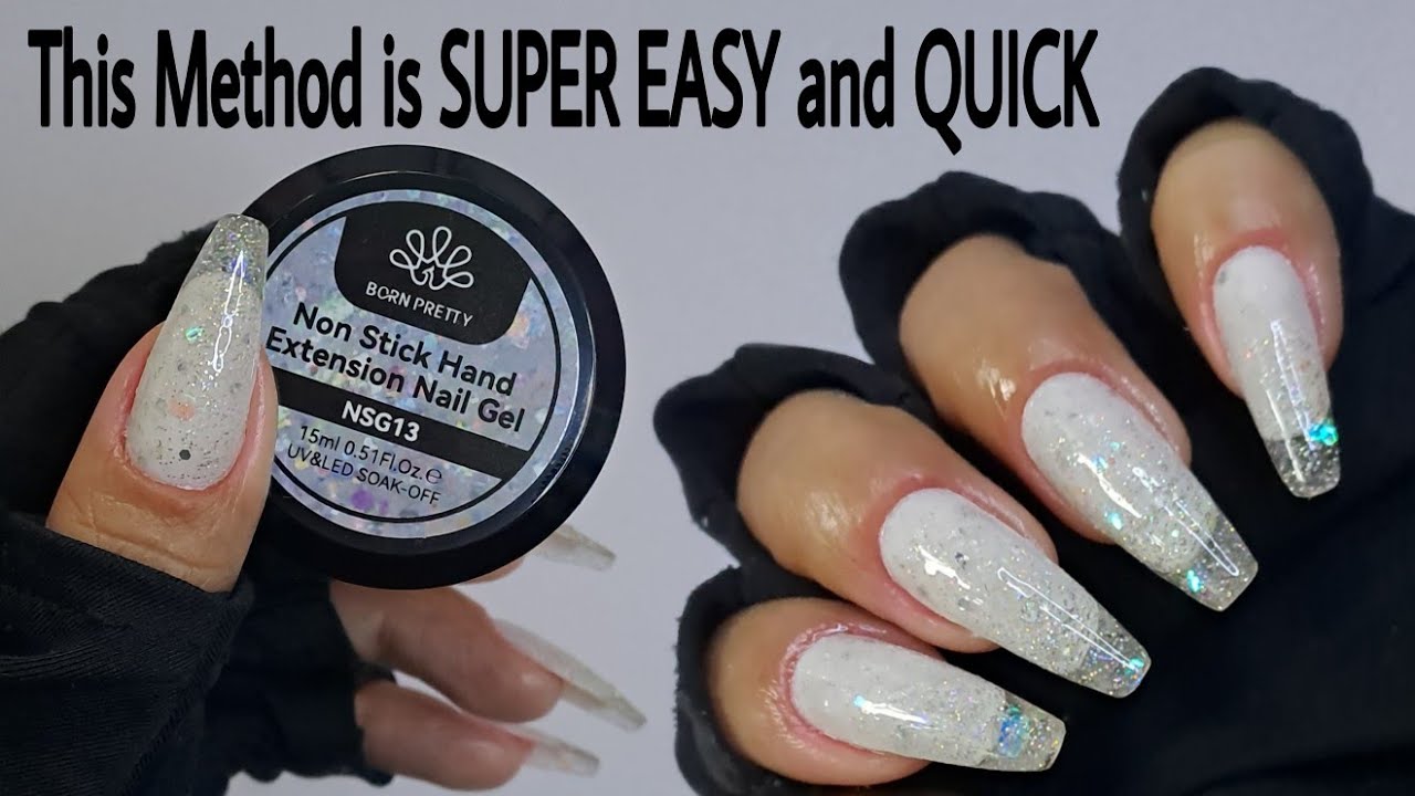 Non Stick Nail Extension Gel, Acrylic Hand Extension Gel