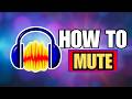 Audacity 3.7.7: How To Mute Part Of A Track | ONE CLICK!