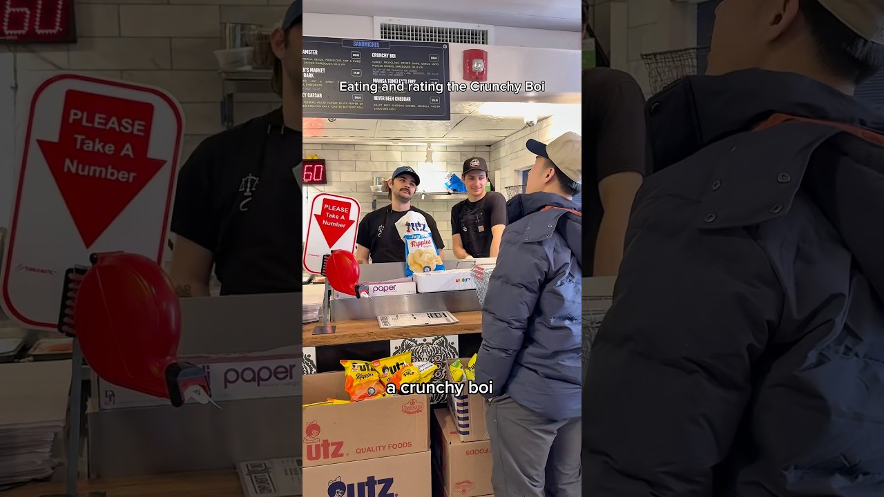 Rating a crunchy boi sandwich in DuPont (Washington, DC)