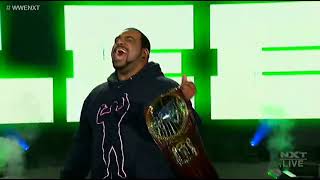 Keith Lee entrance as north american champion