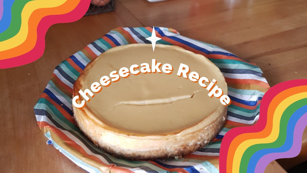 Lily Bakes New York Cheesecake Youtube 