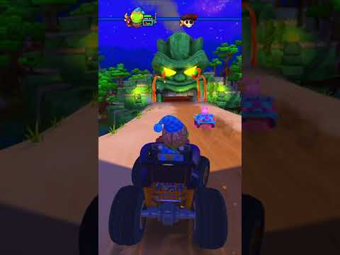 B'zorp Racing All Shortcuts Beach Buggy Racing 2 island