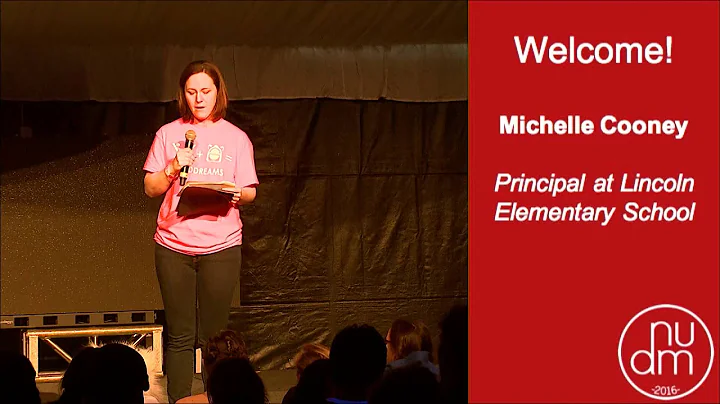 NUDM 2016 Beneficiary Speaker: Principal Michelle ...