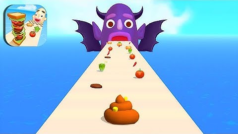 Sandwich Runner Game All Levels Walkthrough Gameplay iOS,Android New Update Max Level VIS8VO4K