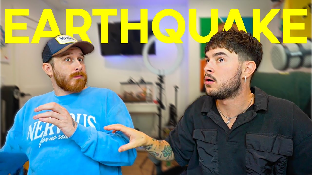 THERE WAS AN EARTHQUAKE !!!!!