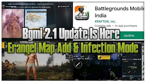 😎Bgmi 2.1 Update Old Erangel Back || Bgmi 2.1 Update Confirm Release Date || Infection Mode Back