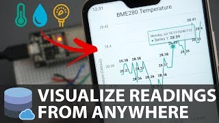 Visualize Your Sensor Readings from Anywhere in the World (ESP32/ESP8266 + MySQL + PHP)