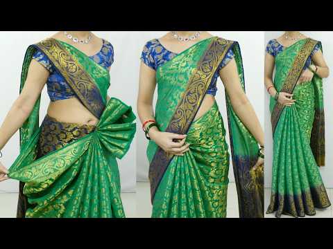 How to Drape a Saree Perfectly | Ganesh Chaturthi Special Saree Draping Tutorial For Beginners