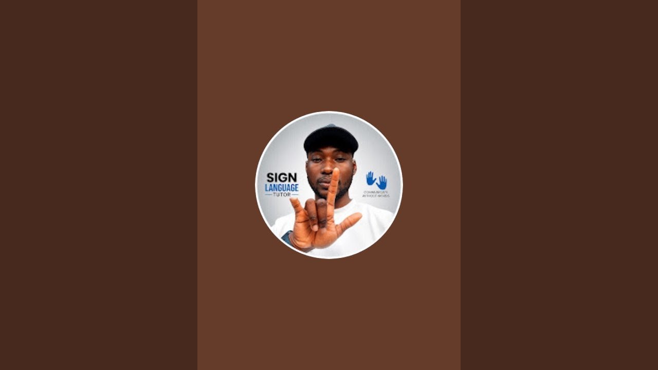 SIGN LANGUAGE TUTOR is live! - YouTube
