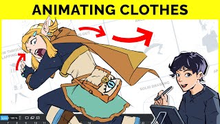 🔴 Animating Clothing 🧥 (Cape blowing in the wind)