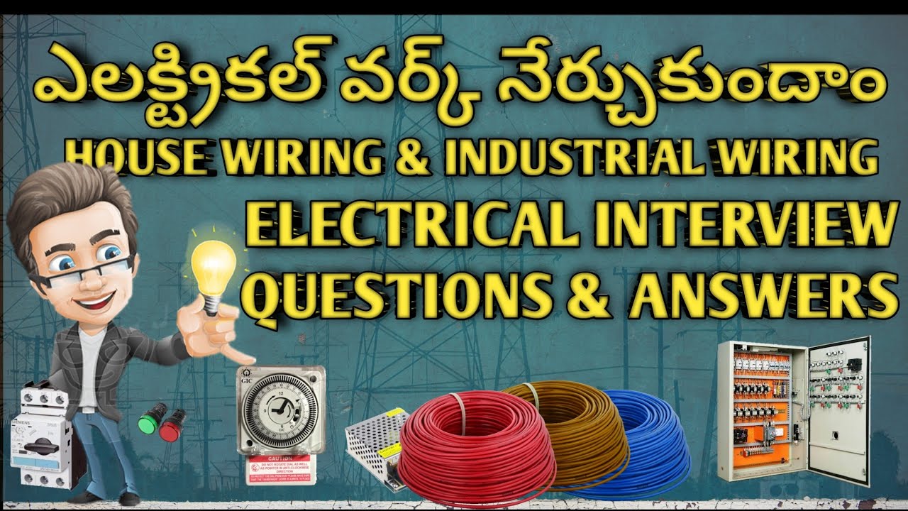 Electrical interview questions and answers in telugu 